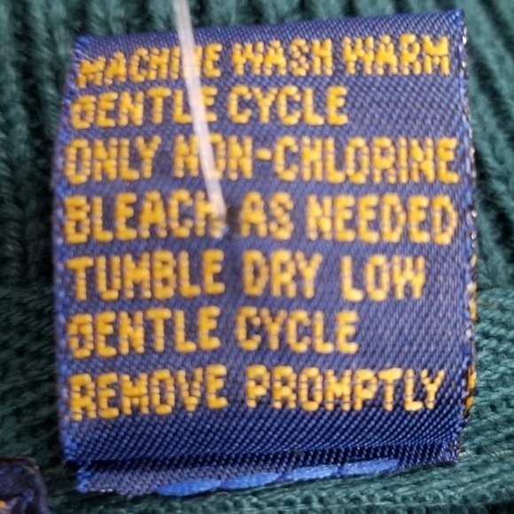 Gulf Traders Classic‎ Men's Green Quarter Button Pullover Sweater Sz. XL NEW - Picture 10 of 11